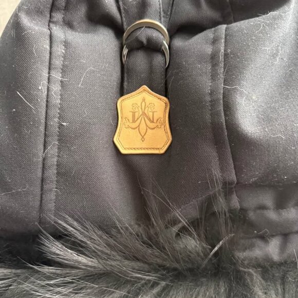 Rare Dark Blue Mackage Dixon Bomber Winter Jacket - Picture 8 of 8